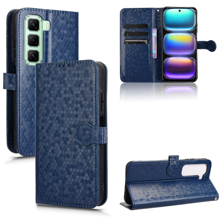 Honeycomb Dot Texture Leather Phone Case, For Infinix Smart 10 Plus 4G, For Infinix GT 30 Pro, For Infinix Note 50x, For Infinix Note 50 Pro+, For Infinix Note 50 4G / Note 50 Pro 4G, For Infinix Hot 50 Pro 4G, For Infinix Hot 50 Pro+ 4G               ...