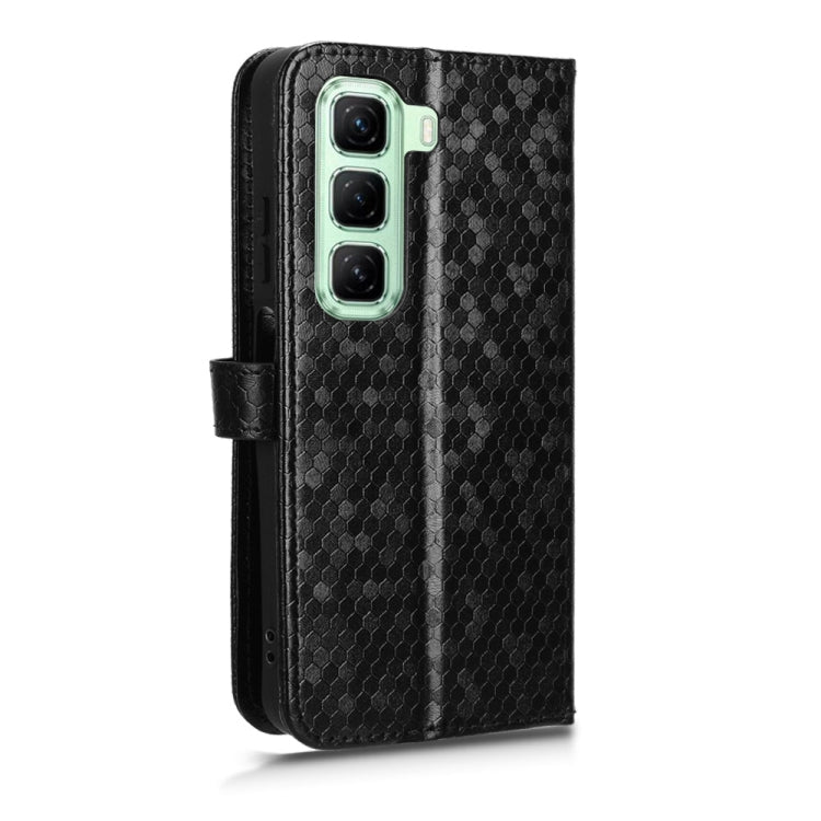 Honeycomb Dot Texture Leather Phone Case, For Infinix Hot 50 5G, For Infinix Zero 40 4G X6860, For Infinix GT 20 Pro, For Infinix Note 40 Pro 4G X6850, For Infinix Note 40 Pro 5G X6851, For Infinix Hot 40 / Hot 40 Pro 4G 2024, For Infinix Smart 8      ...