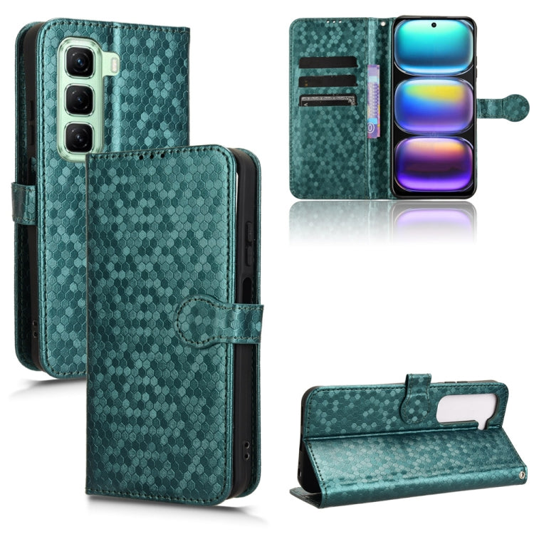 Honeycomb Dot Texture Leather Phone Case, For Infinix Smart 10 Plus 4G, For Infinix GT 30 Pro, For Infinix Note 50x, For Infinix Note 50 Pro+, For Infinix Note 50 4G / Note 50 Pro 4G, For Infinix Hot 50 Pro 4G, For Infinix Hot 50 Pro+ 4G               ...