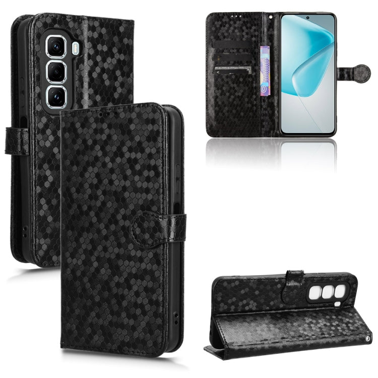 Honeycomb Dot Texture Leather Phone Case, For Infinix Smart 10 Plus 4G, For Infinix GT 30 Pro, For Infinix Note 50x, For Infinix Note 50 Pro+, For Infinix Note 50 4G / Note 50 Pro 4G, For Infinix Hot 50 Pro 4G, For Infinix Hot 50 Pro+ 4G               ...