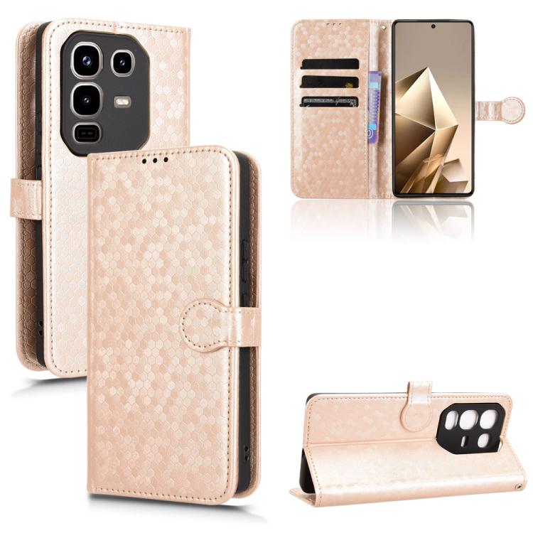 Honeycomb Dot Texture Leather Phone Case, For Infinix Smart 10 Plus 4G, For Infinix GT 30 Pro, For Infinix Note 50x, For Infinix Note 50 Pro+, For Infinix Note 50 4G / Note 50 Pro 4G, For Infinix Hot 50 Pro 4G, For Infinix Hot 50 Pro+ 4G               ...