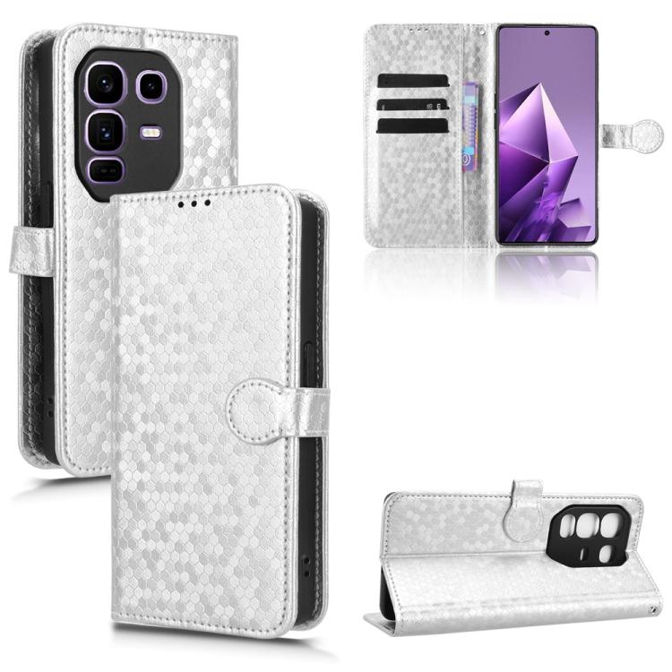 Honeycomb Dot Texture Leather Phone Case, For Infinix Smart 10 Plus 4G, For Infinix GT 30 Pro, For Infinix Note 50x, For Infinix Note 50 Pro+, For Infinix Note 50 4G / Note 50 Pro 4G, For Infinix Hot 50 Pro 4G, For Infinix Hot 50 Pro+ 4G               ...