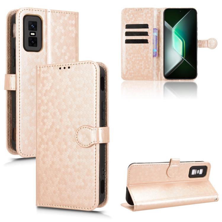 Honeycomb Dot Texture Leather Phone Case, For Infinix Smart 10 Plus 4G, For Infinix GT 30 Pro, For Infinix Note 50x, For Infinix Note 50 Pro+, For Infinix Note 50 4G / Note 50 Pro 4G, For Infinix Hot 50 Pro 4G, For Infinix Hot 50 Pro+ 4G               ...