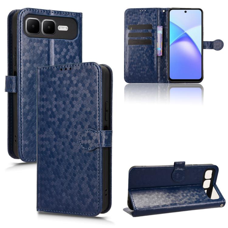 Honeycomb Dot Texture Leather Phone Case, For Infinix Smart 10 Plus 4G, For Infinix GT 30 Pro, For Infinix Note 50x, For Infinix Note 50 Pro+, For Infinix Note 50 4G / Note 50 Pro 4G, For Infinix Hot 50 Pro 4G, For Infinix Hot 50 Pro+ 4G               ...