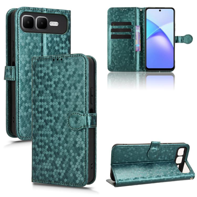 Honeycomb Dot Texture Leather Phone Case, For Infinix Smart 10 Plus 4G, For Infinix GT 30 Pro, For Infinix Note 50x, For Infinix Note 50 Pro+, For Infinix Note 50 4G / Note 50 Pro 4G, For Infinix Hot 50 Pro 4G, For Infinix Hot 50 Pro+ 4G               ...