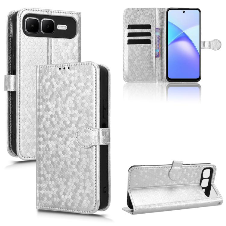 Honeycomb Dot Texture Leather Phone Case, For Infinix Smart 10 Plus 4G, For Infinix GT 30 Pro, For Infinix Note 50x, For Infinix Note 50 Pro+, For Infinix Note 50 4G / Note 50 Pro 4G, For Infinix Hot 50 Pro 4G, For Infinix Hot 50 Pro+ 4G               ...