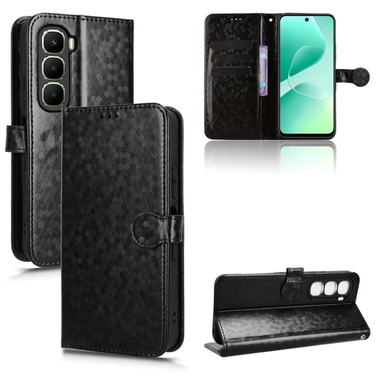 Honeycomb Dot Texture Leather Phone Case, For Infinix GT 50 Pro 5G, For Infinix Hot 70 4G, For Infinix Note 60 Ultra 5G, For Infinix Note Edge 5G, For Infinix Smart 20 4G, For Infinix Note 60 5G / 60 Pro 5G, For Infinix Hot 60i 5G / Tecno Spark Go 5G  ...