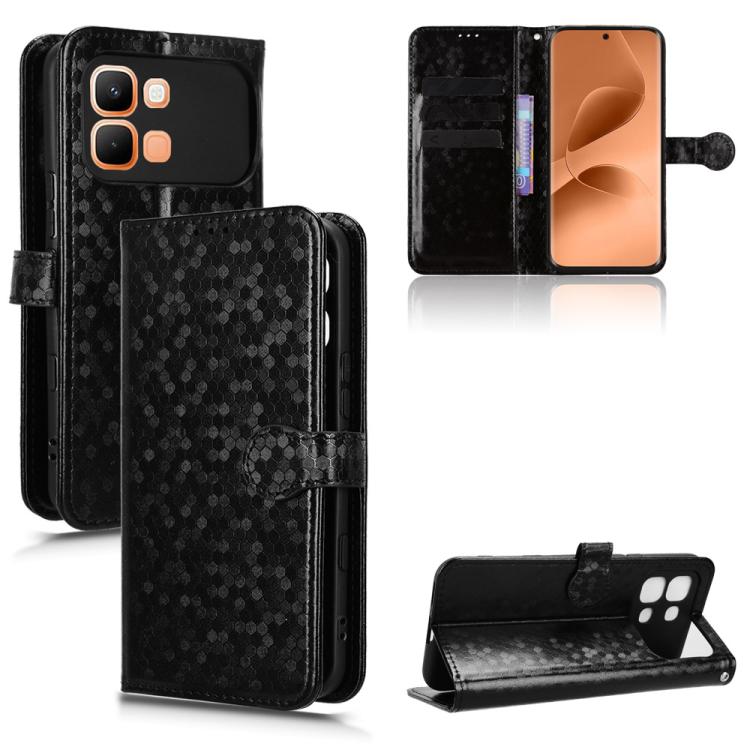 Honeycomb Dot Texture Leather Phone Case, For Infinix GT 50 Pro 5G, For Infinix Hot 70 4G, For Infinix Note 60 Ultra 5G, For Infinix Note Edge 5G, For Infinix Smart 20 4G, For Infinix Note 60 5G / 60 Pro 5G, For Infinix Hot 60i 5G / Tecno Spark Go 5G  ...