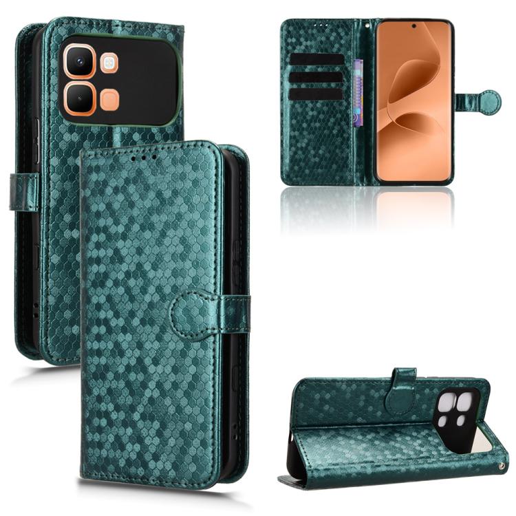 Honeycomb Dot Texture Leather Phone Case, For Infinix GT 50 Pro 5G, For Infinix Hot 70 4G, For Infinix Note 60 Ultra 5G, For Infinix Note Edge 5G, For Infinix Smart 20 4G, For Infinix Note 60 5G / 60 Pro 5G, For Infinix Hot 60i 5G / Tecno Spark Go 5G  ...