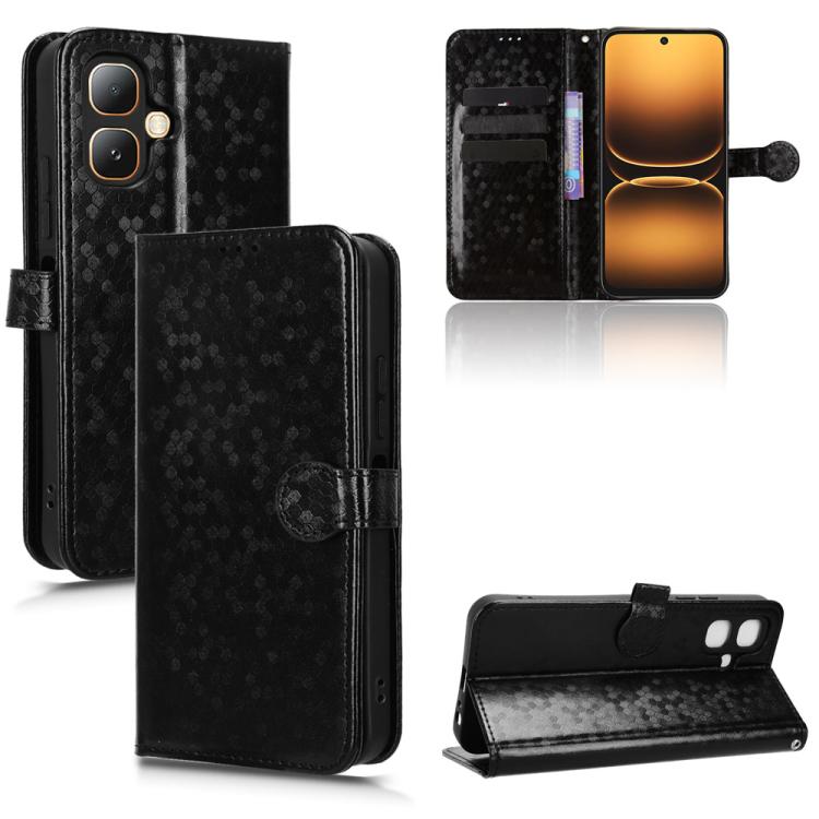 Honeycomb Dot Texture Leather Phone Case, For Infinix GT 50 Pro 5G, For Infinix Hot 70 4G, For Infinix Note 60 Ultra 5G, For Infinix Note Edge 5G, For Infinix Smart 20 4G, For Infinix Note 60 5G / 60 Pro 5G, For Infinix Hot 60i 5G / Tecno Spark Go 5G  ...