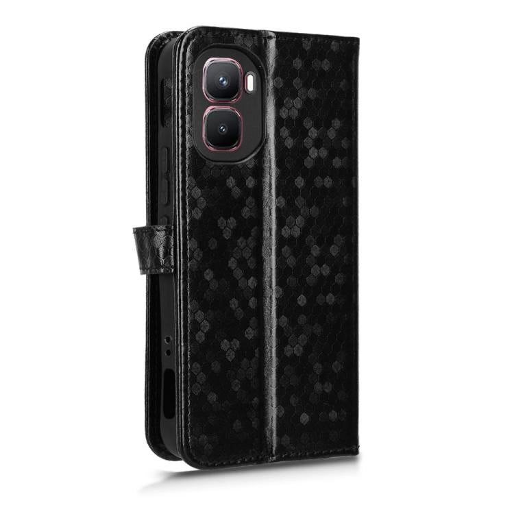 Honeycomb Dot Texture Leather Phone Case, For Infinix GT 50 Pro 5G, For Infinix Hot 70 4G, For Infinix Note 60 Ultra 5G, For Infinix Note Edge 5G, For Infinix Smart 20 4G, For Infinix Note 60 5G / 60 Pro 5G, For Infinix Hot 60i 5G / Tecno Spark Go 5G  ...