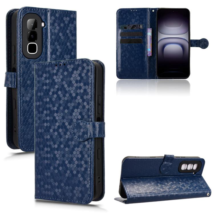 Honeycomb Dot Texture Leather Phone Case, For Infinix GT 50 Pro 5G, For Infinix Hot 70 4G, For Infinix Note 60 Ultra 5G, For Infinix Note Edge 5G, For Infinix Smart 20 4G, For Infinix Note 60 5G / 60 Pro 5G, For Infinix Hot 60i 5G / Tecno Spark Go 5G  ...