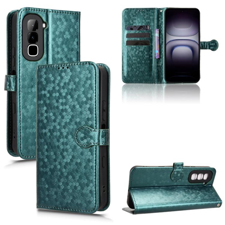 Honeycomb Dot Texture Leather Phone Case, For Infinix GT 50 Pro 5G, For Infinix Hot 70 4G, For Infinix Note 60 Ultra 5G, For Infinix Note Edge 5G, For Infinix Smart 20 4G, For Infinix Note 60 5G / 60 Pro 5G, For Infinix Hot 60i 5G / Tecno Spark Go 5G  ...