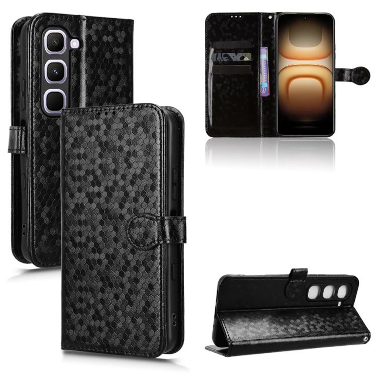 Honeycomb Dot Texture Leather Phone Case, For Infinix Hot 70 Pro 5G, For Infinix GT 50 Pro 5G, For Infinix Hot 70 4G, For Infinix Note 60 Ultra 5G, For Infinix Note Edge 5G, For Infinix Smart 20 4G, For Infinix Note 60 5G / 60 Pro 5G                   ...