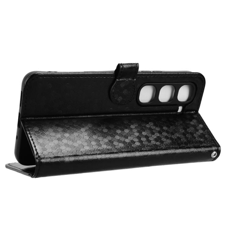Honeycomb Dot Texture Leather Phone Case, For Infinix Hot 70 Pro 5G, For Infinix GT 50 Pro 5G, For Infinix Hot 70 4G, For Infinix Note 60 Ultra 5G, For Infinix Note Edge 5G, For Infinix Smart 20 4G, For Infinix Note 60 5G / 60 Pro 5G                   ...