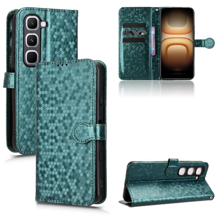 Honeycomb Dot Texture Leather Phone Case, For Infinix Hot 70 Pro 5G, For Infinix GT 50 Pro 5G, For Infinix Hot 70 4G, For Infinix Note 60 Ultra 5G, For Infinix Note Edge 5G, For Infinix Smart 20 4G, For Infinix Note 60 5G / 60 Pro 5G                   ...