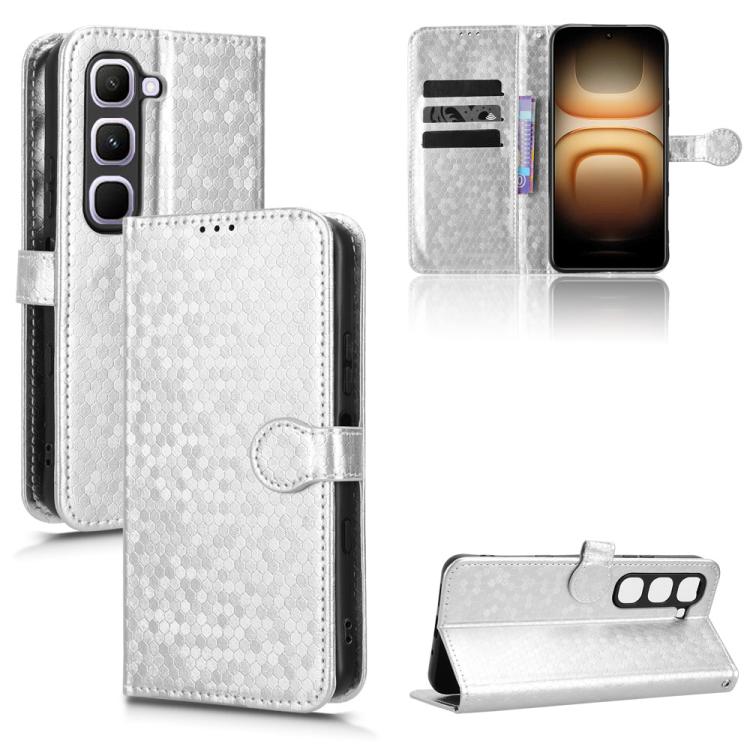 Honeycomb Dot Texture Leather Phone Case, For Infinix Hot 70 Pro 5G, For Infinix GT 50 Pro 5G, For Infinix Hot 70 4G, For Infinix Note 60 Ultra 5G, For Infinix Note Edge 5G, For Infinix Smart 20 4G, For Infinix Note 60 5G / 60 Pro 5G                   ...