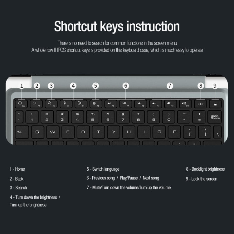 Nillkin Backlit Version Bumper Combo Keyboard Case, For Samsung Galaxy Tab S9 FE+, For Samsung Galaxy Tab S9 / S9 5G, For Samsung Galaxy Tab S9+ / S9+ 5G