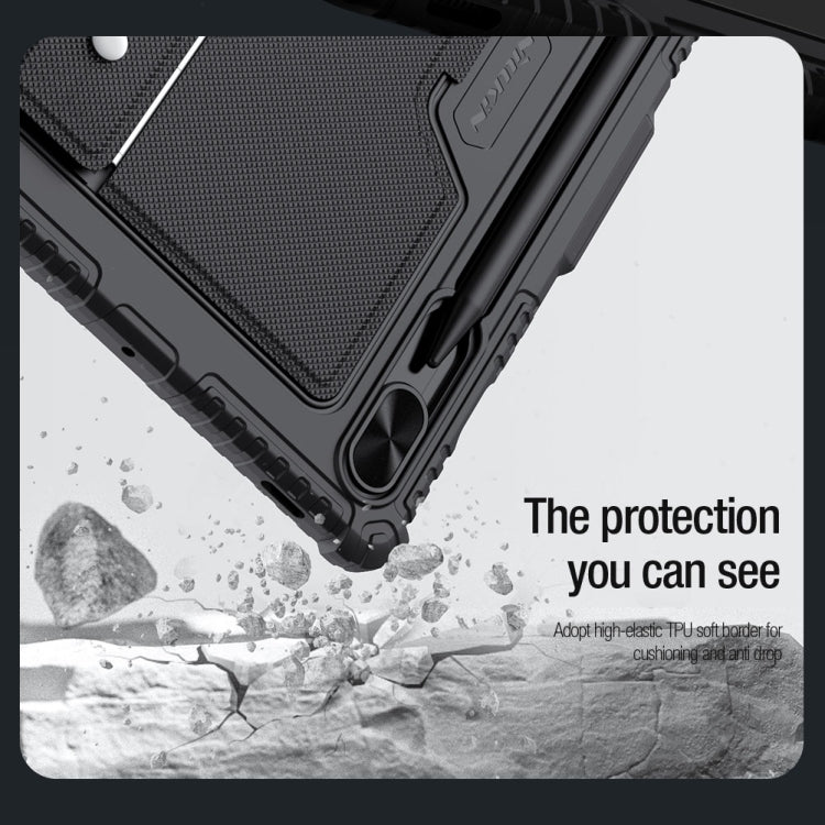 Nillkin Backlit Version Bumper Combo Keyboard Case, For Samsung Galaxy Tab S9 FE+, For Samsung Galaxy Tab S9 / S9 5G, For Samsung Galaxy Tab S9+ / S9+ 5G