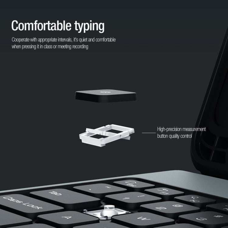 Nillkin Backlit Version Bumper Combo Keyboard Case, For Samsung Galaxy Tab S9 FE+, For Samsung Galaxy Tab S9 / S9 5G, For Samsung Galaxy Tab S9+ / S9+ 5G