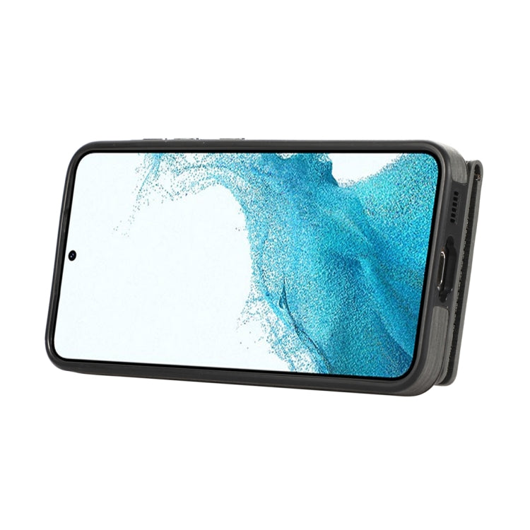Brushed Texture Wallet Ring Holder Phone Case, For Samsung Galaxy A24 4G / A25 5G, Samsung Galaxy A14 4G / 5G, For Samsung Galaxy A34 5G, For Samsung Galaxy A54 5G, For Samsung Galaxy Galaxy S23 Ultra 5G, For Samsung Galaxy Galaxy S23 5G               ...