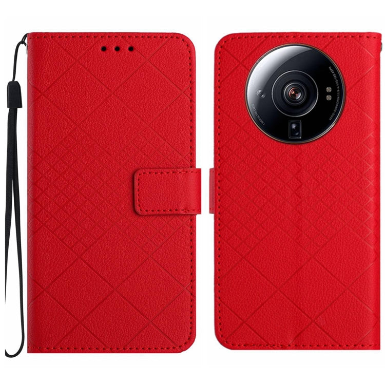 Rhombic Grid Texture Leather Phone Case, For Xiaomi 13, For Xiaomi 12T / 12T Pro, For Xiaomi Poco M5 / M4 5G, For Xiaomi Redmi Note 10 4G / Note 10S, For Xiaomi 12S Ultra, For Xiaomi Poco X4 GT, For Xiaomi 12 Lite, For Xiaomi Poco C40