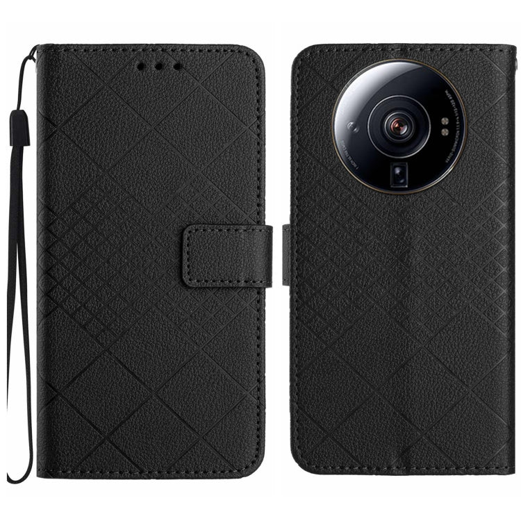Rhombic Grid Texture Leather Phone Case, For Xiaomi 13, For Xiaomi 12T / 12T Pro, For Xiaomi Poco M5 / M4 5G, For Xiaomi Redmi Note 10 4G / Note 10S, For Xiaomi 12S Ultra, For Xiaomi Poco X4 GT, For Xiaomi 12 Lite, For Xiaomi Poco C40