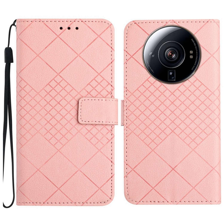 Rhombic Grid Texture Leather Phone Case, For Xiaomi 13, For Xiaomi 12T / 12T Pro, For Xiaomi Poco M5 / M4 5G, For Xiaomi Redmi Note 10 4G / Note 10S, For Xiaomi 12S Ultra, For Xiaomi Poco X4 GT, For Xiaomi 12 Lite, For Xiaomi Poco C40