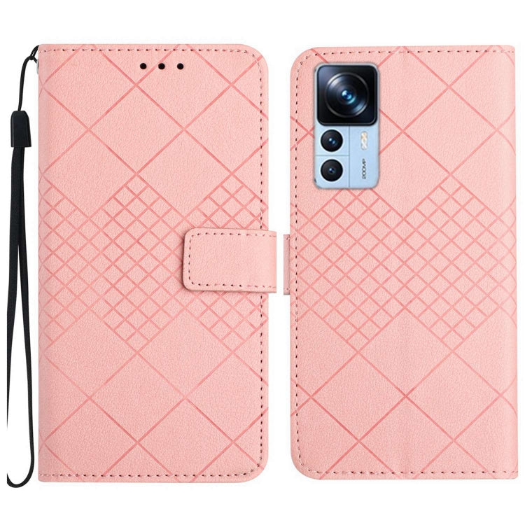 Rhombic Grid Texture Leather Phone Case, For Xiaomi 13, For Xiaomi 12T / 12T Pro, For Xiaomi Poco M5 / M4 5G, For Xiaomi Redmi Note 10 4G / Note 10S, For Xiaomi 12S Ultra, For Xiaomi Poco X4 GT, For Xiaomi 12 Lite, For Xiaomi Poco C40