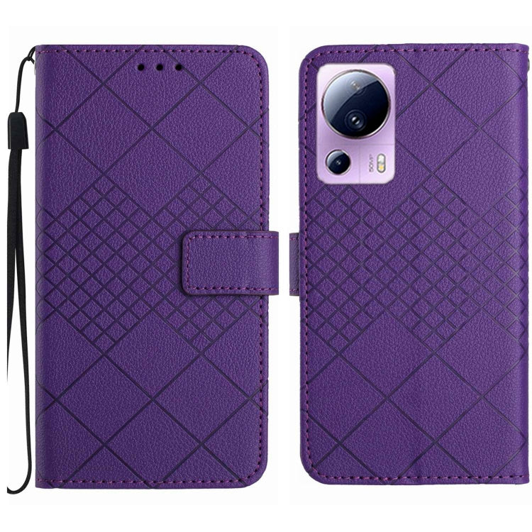 Rhombic Grid Texture Leather Phone Case, For Xiaomi Redmi Note 12 4G Global, For Xiaomi Redmi A1 / A2, For Xiaomi Redmi 11A / Poco C55, For Xiaomi Redmi Note 12 Pro+ India, For Xiaomi Redmi Note 12 Pro India, For Xiaomi Redmi Note 12 India / Poco X5 5G...