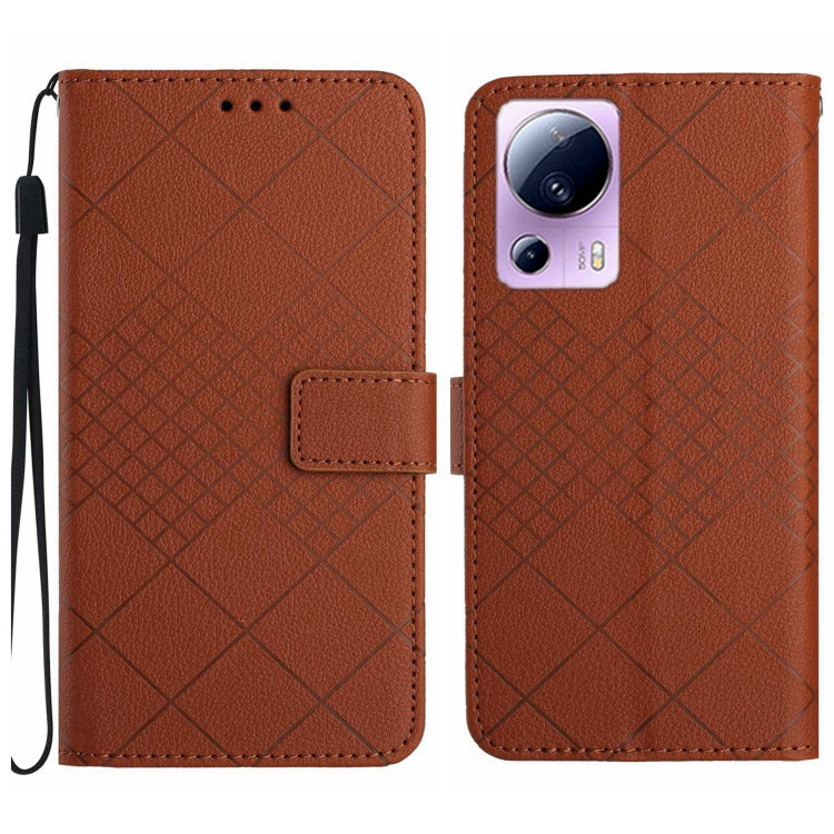 Rhombic Grid Texture Leather Phone Case, For Xiaomi Redmi Note 12 4G Global, For Xiaomi Redmi A1 / A2, For Xiaomi Redmi 11A / Poco C55, For Xiaomi Redmi Note 12 Pro+ India, For Xiaomi Redmi Note 12 Pro India, For Xiaomi Redmi Note 12 India / Poco X5 5G...