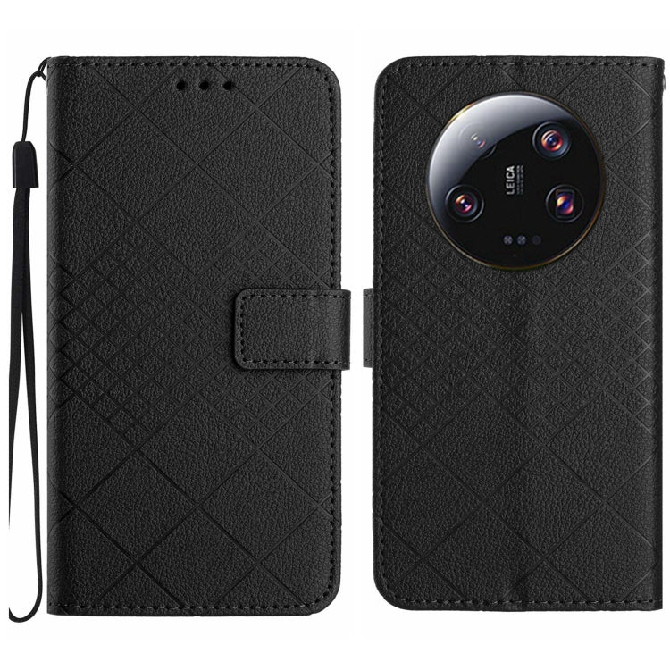 Rhombic Grid Texture Leather Phone Case, For Xiaomi Redmi 12 4G / 5G / Poco M6 Pro 5G, For Xiaomi 13T, For Xiaomi Poco F5, For Xiaomi Poco F5 Pro, For Xiaomi Redmi Note 11 Global / 11S / 12S, For Xiaomi Redmi A1+/ A2+/Poco C50 4G                       ...