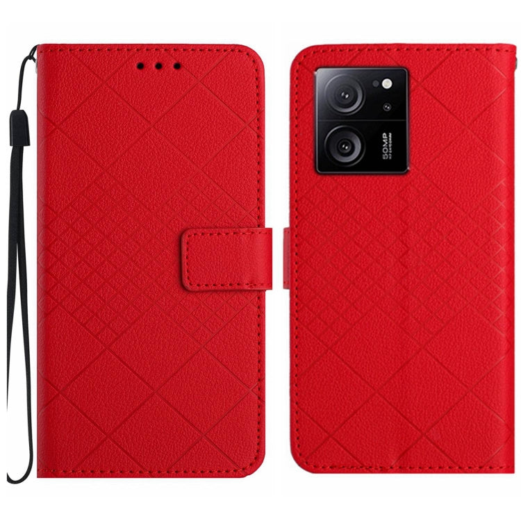 Rhombic Grid Texture Leather Phone Case, For Xiaomi Redmi 12 4G / 5G / Poco M6 Pro 5G, For Xiaomi 13T, For Xiaomi Poco F5, For Xiaomi Poco F5 Pro, For Xiaomi Redmi Note 11 Global / 11S / 12S, For Xiaomi Redmi A1+/ A2+/Poco C50 4G                       ...