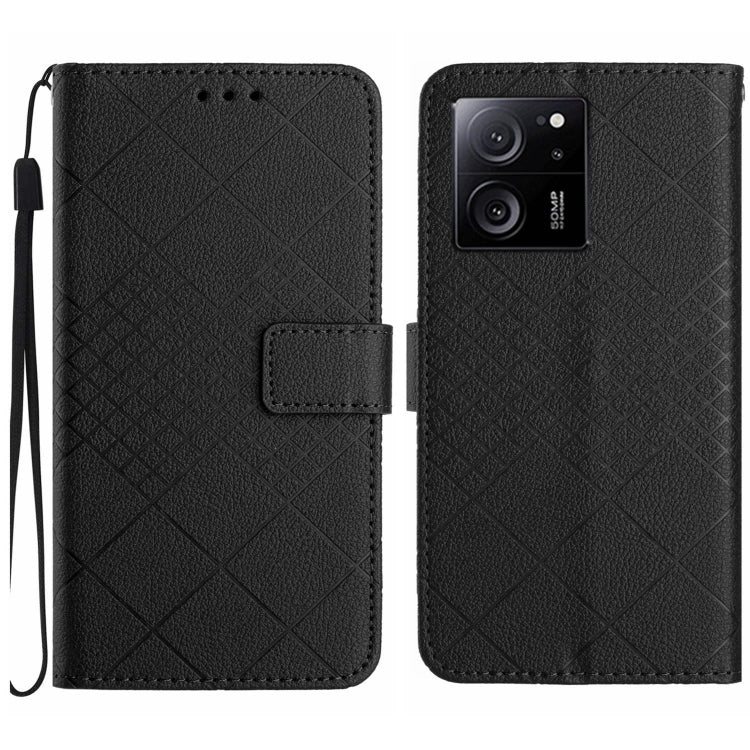 Rhombic Grid Texture Leather Phone Case, For Xiaomi Redmi 12 4G / 5G / Poco M6 Pro 5G, For Xiaomi 13T, For Xiaomi Poco F5, For Xiaomi Poco F5 Pro, For Xiaomi Redmi Note 11 Global / 11S / 12S, For Xiaomi Redmi A1+/ A2+/Poco C50 4G                       ...