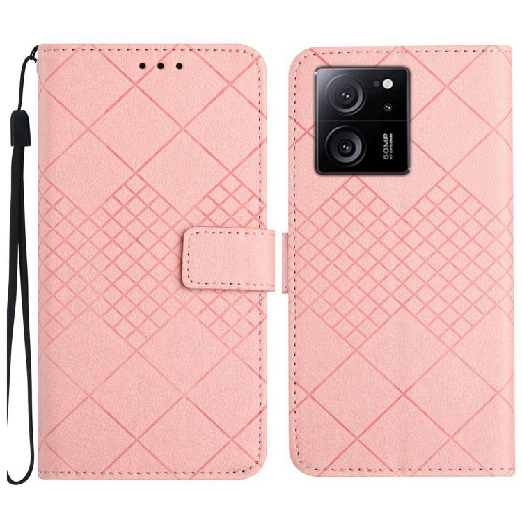 Rhombic Grid Texture Leather Phone Case, For Xiaomi Redmi 12 4G / 5G / Poco M6 Pro 5G, For Xiaomi 13T, For Xiaomi Poco F5, For Xiaomi Poco F5 Pro, For Xiaomi Redmi Note 11 Global / 11S / 12S, For Xiaomi Redmi A1+/ A2+/Poco C50 4G                       ...
