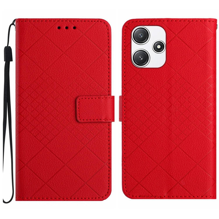 Rhombic Grid Texture Leather Phone Case, For Xiaomi Redmi 12 4G / 5G / Poco M6 Pro 5G, For Xiaomi 13T, For Xiaomi Poco F5, For Xiaomi Poco F5 Pro, For Xiaomi Redmi Note 11 Global / 11S / 12S, For Xiaomi Redmi A1+/ A2+/Poco C50 4G                       ...