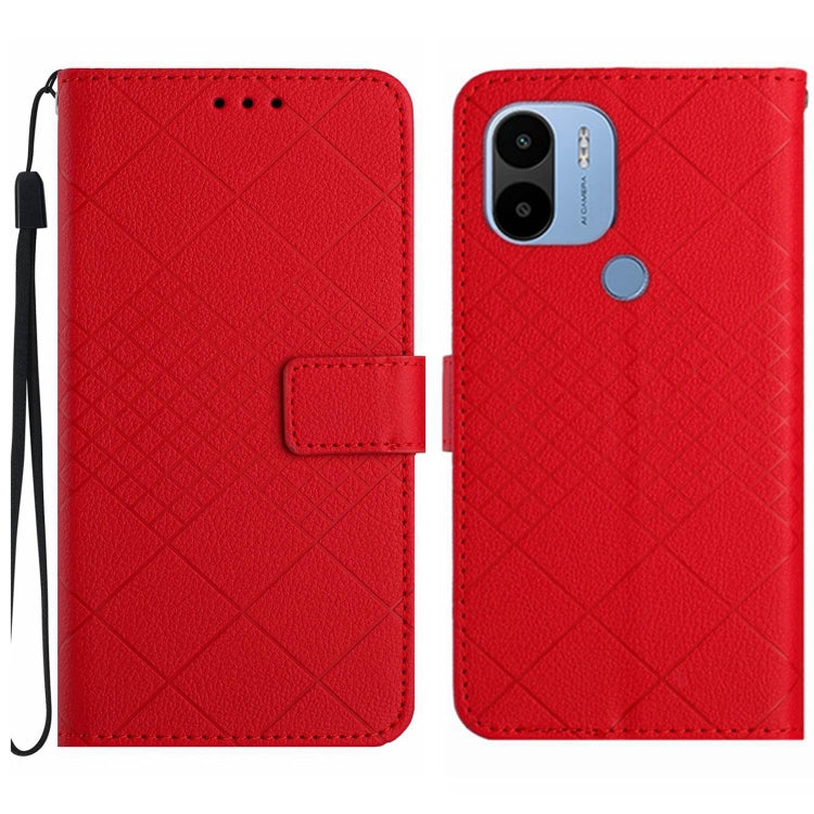Rhombic Grid Texture Leather Phone Case, For Xiaomi Redmi 12 4G / 5G / Poco M6 Pro 5G, For Xiaomi 13T, For Xiaomi Poco F5, For Xiaomi Poco F5 Pro, For Xiaomi Redmi Note 11 Global / 11S / 12S, For Xiaomi Redmi A1+/ A2+/Poco C50 4G                       ...