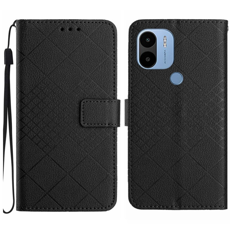 Rhombic Grid Texture Leather Phone Case, For Xiaomi Redmi 12 4G / 5G / Poco M6 Pro 5G, For Xiaomi 13T, For Xiaomi Poco F5, For Xiaomi Poco F5 Pro, For Xiaomi Redmi Note 11 Global / 11S / 12S, For Xiaomi Redmi A1+/ A2+/Poco C50 4G                       ...