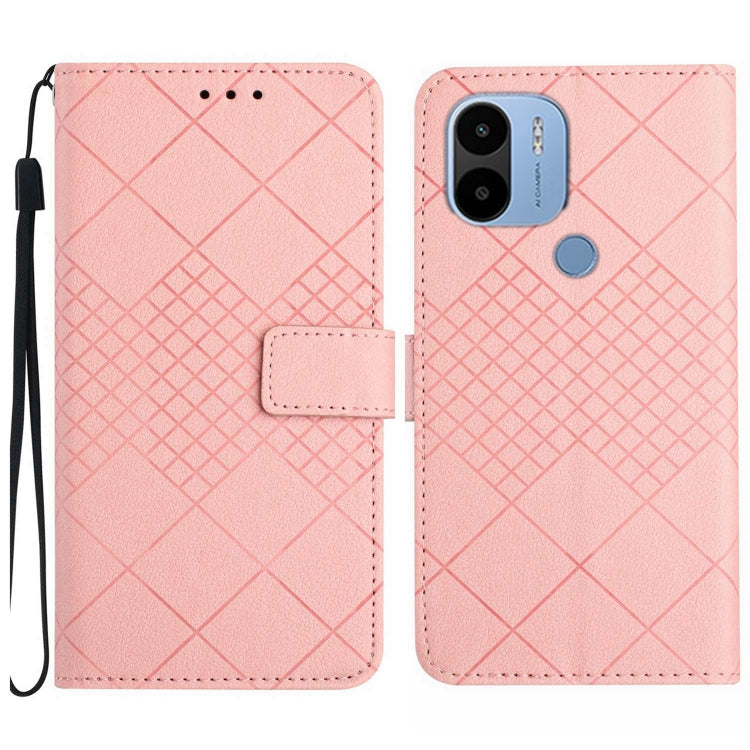 Rhombic Grid Texture Leather Phone Case, For Xiaomi Redmi 12 4G / 5G / Poco M6 Pro 5G, For Xiaomi 13T, For Xiaomi Poco F5, For Xiaomi Poco F5 Pro, For Xiaomi Redmi Note 11 Global / 11S / 12S, For Xiaomi Redmi A1+/ A2+/Poco C50 4G                       ...
