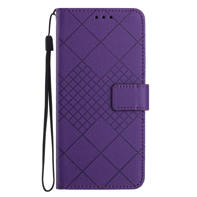 Rhombic Grid Texture Leather Phone Case, For Xiaomi Redmi Note 12 4G Global, For Xiaomi Redmi A1 / A2, For Xiaomi Redmi 11A / Poco C55, For Xiaomi Redmi Note 12 Pro+ India, For Xiaomi Redmi Note 12 Pro India, For Xiaomi Redmi Note 12 India / Poco X5 5G...