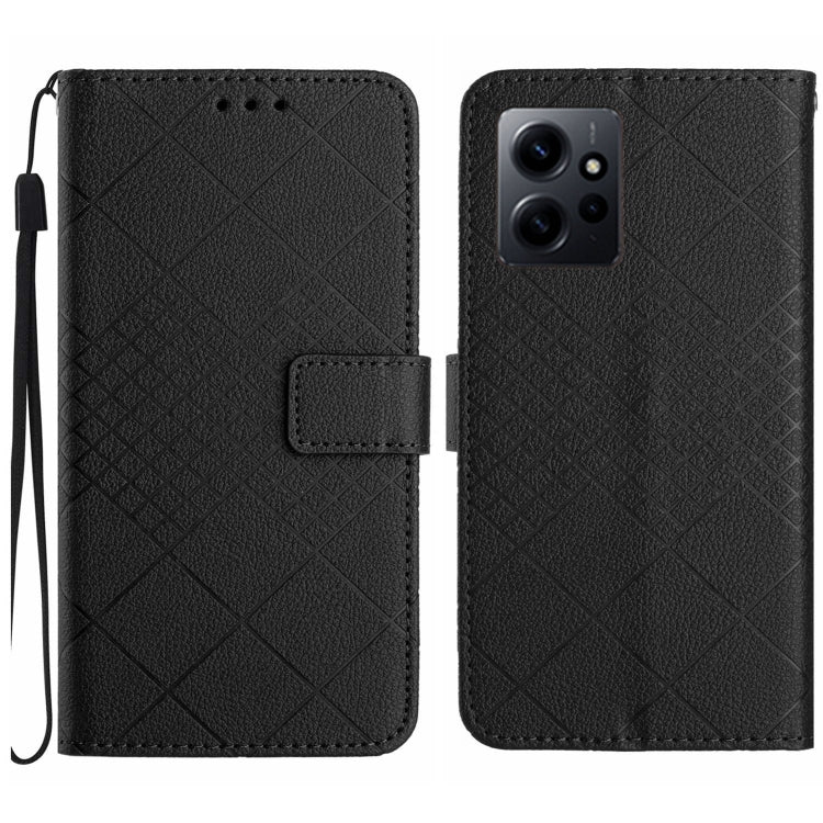 Rhombic Grid Texture Leather Phone Case, For Xiaomi Redmi Note 12 4G Global, For Xiaomi Redmi A1 / A2, For Xiaomi Redmi 11A / Poco C55, For Xiaomi Redmi Note 12 Pro+ India, For Xiaomi Redmi Note 12 Pro India, For Xiaomi Redmi Note 12 India / Poco X5 5G...