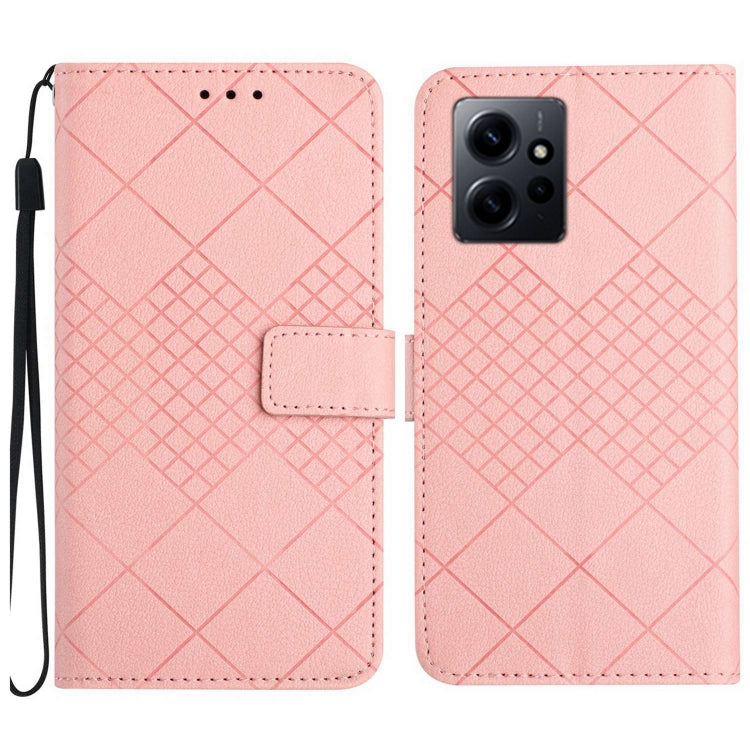 Rhombic Grid Texture Leather Phone Case, For Xiaomi Redmi Note 12 4G Global, For Xiaomi Redmi A1 / A2, For Xiaomi Redmi 11A / Poco C55, For Xiaomi Redmi Note 12 Pro+ India, For Xiaomi Redmi Note 12 Pro India, For Xiaomi Redmi Note 12 India / Poco X5 5G...