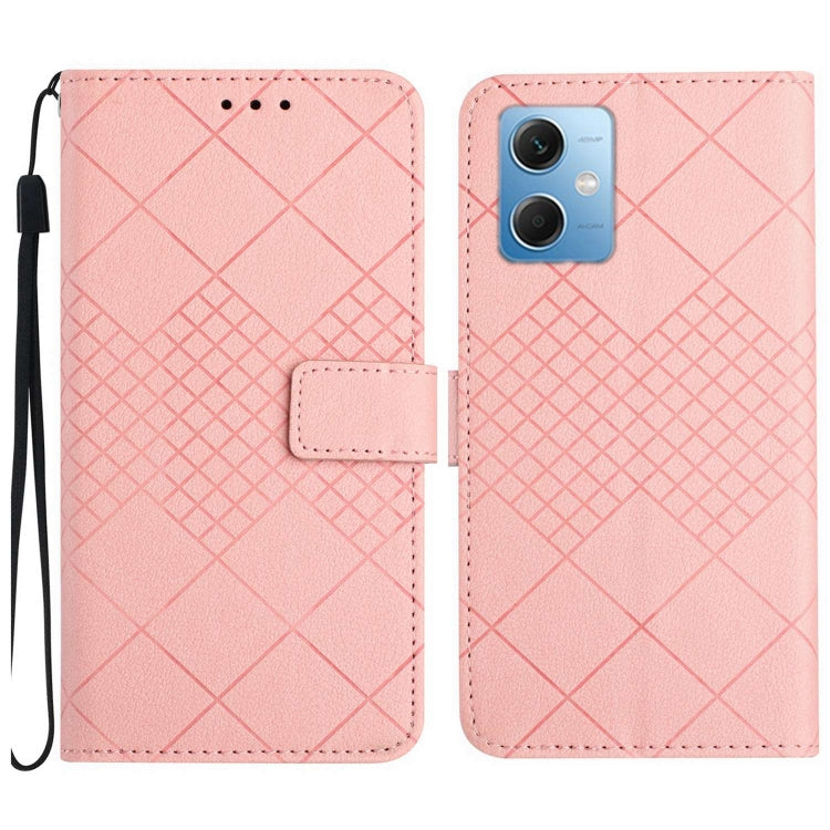 Rhombic Grid Texture Leather Phone Case, For Xiaomi Redmi Note 12 4G Global, For Xiaomi Redmi A1 / A2, For Xiaomi Redmi 11A / Poco C55, For Xiaomi Redmi Note 12 Pro+ India, For Xiaomi Redmi Note 12 Pro India, For Xiaomi Redmi Note 12 India / Poco X5 5G...