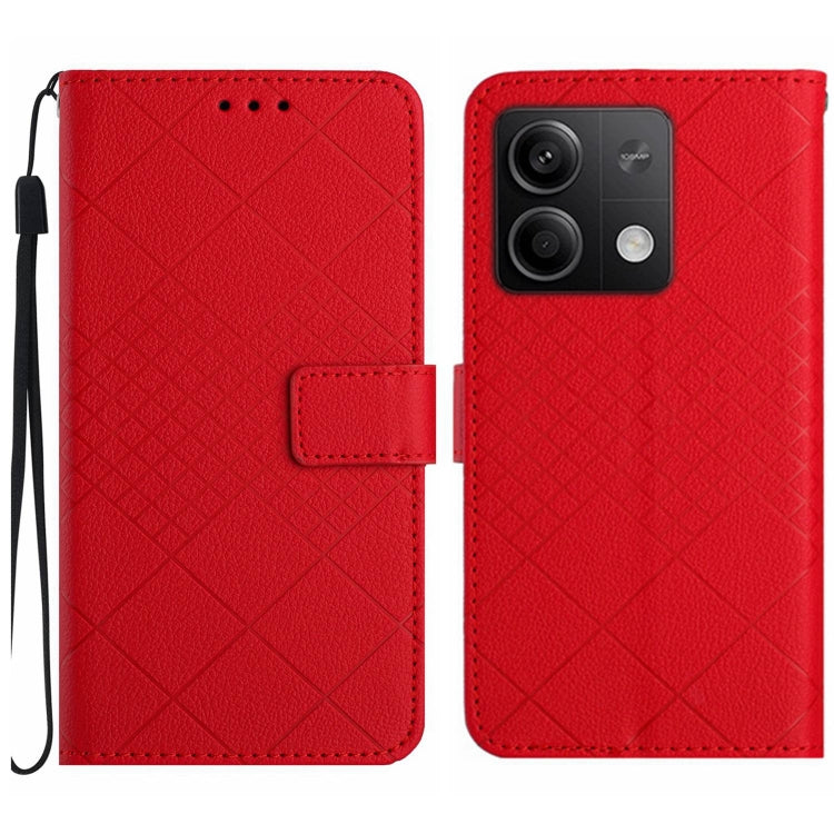 Rhombic Grid Texture Leather Phone Case, For Xiaomi Redmi 13 4G Global / 5G Global, For Xiaomi Redmi A3, For Xiaomi Redmi Note 13 4G Global, For Xiaomi Redmi 13C 5G, For Xiaomi 14 Ultra, For Xiaomi 14 Pro, For Xiaomi 14, For Xiaomi Redmi 13C 4G