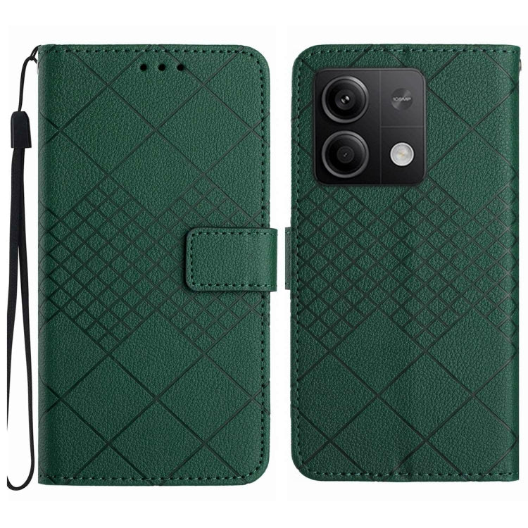 Rhombic Grid Texture Leather Phone Case, For Xiaomi Redmi 13 4G Global / 5G Global, For Xiaomi Redmi A3, For Xiaomi Redmi Note 13 4G Global, For Xiaomi Redmi 13C 5G, For Xiaomi 14 Ultra, For Xiaomi 14 Pro, For Xiaomi 14, For Xiaomi Redmi 13C 4G