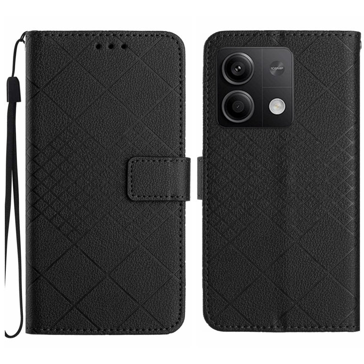 Rhombic Grid Texture Leather Phone Case, For Xiaomi Redmi 13 4G Global / 5G Global, For Xiaomi Redmi A3, For Xiaomi Redmi Note 13 4G Global, For Xiaomi Redmi 13C 5G, For Xiaomi 14 Ultra, For Xiaomi 14 Pro, For Xiaomi 14, For Xiaomi Redmi 13C 4G