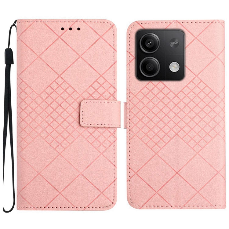 Rhombic Grid Texture Leather Phone Case, For Xiaomi Redmi 13 4G Global / 5G Global, For Xiaomi Redmi A3, For Xiaomi Redmi Note 13 4G Global, For Xiaomi Redmi 13C 5G, For Xiaomi 14 Ultra, For Xiaomi 14 Pro, For Xiaomi 14, For Xiaomi Redmi 13C 4G
