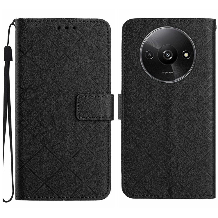 Rhombic Grid Texture Leather Phone Case, For Xiaomi Redmi 13 4G Global / 5G Global, For Xiaomi Redmi A3, For Xiaomi Redmi Note 13 4G Global, For Xiaomi Redmi 13C 5G, For Xiaomi 14 Ultra, For Xiaomi 14 Pro, For Xiaomi 14, For Xiaomi Redmi 13C 4G