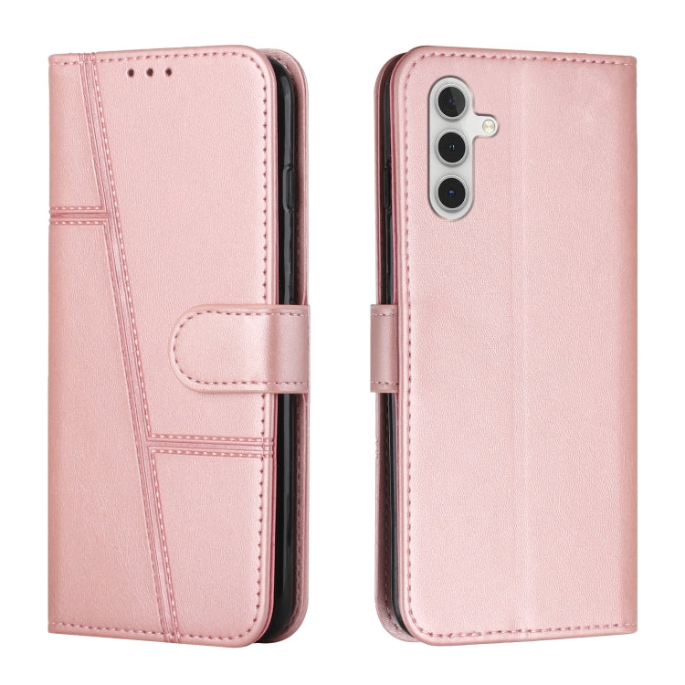 Stitching Calf Texture Buckle Leather Phone Case, For Samsung Galaxy M55 / C55, For Samsung Galaxy M15 / F15, For Samsung Galaxy Xcover 7, ForSamsung Galaxy S24 Ultra, For Samsung Galaxy S24+, For Samsung Galaxy S24, For Samsung Galaxy A15             ...
