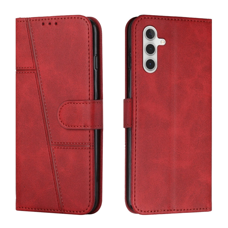 Stitching Calf Texture Buckle Leather Phone Case, For Samsung Galaxy M55 / C55, For Samsung Galaxy M15 / F15, For Samsung Galaxy Xcover 7, ForSamsung Galaxy S24 Ultra, For Samsung Galaxy S24+, For Samsung Galaxy S24, For Samsung Galaxy A15             ...